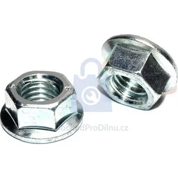 Matice Matice šestihranná s hladkým límcem, DIN 6923, pevnost 8, pozinkovaná M10, balení 500 ks