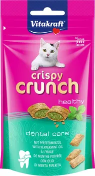 Pamlsek pro kočku Vitakraft Crispy Crunch Dental 60 g 