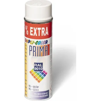 Motip Dupli-Color Prima 500 ml bílý lesk