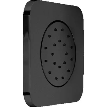 Sprchový set Sanjet BLACK Podomítková tryska 12.5x12.5 cm, černá matná, E044091B