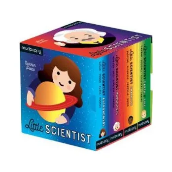 První čtění Little Scientist Board Book Set – Galison Mudpuppy (EN)