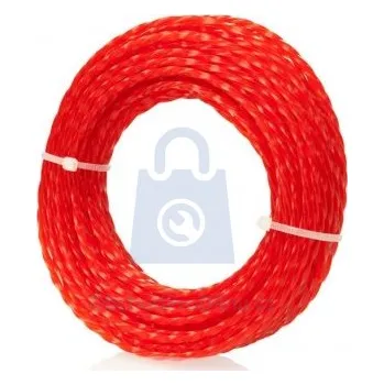 Struna do sekačky Struna ke křovinořezu 2,4 mm, 15 m 15 m, balení 1 ks