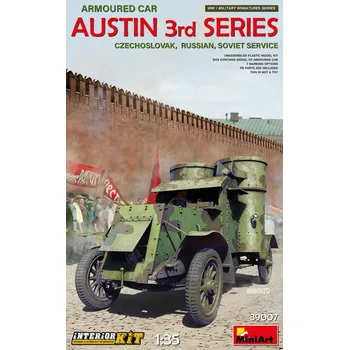 Plastikový model 1:35 Austin Armoured Car 3rd series with Interior