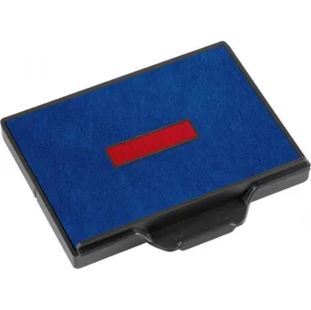 Náhradní polštářek Trodat, 6/58, 2 - modrý/červený