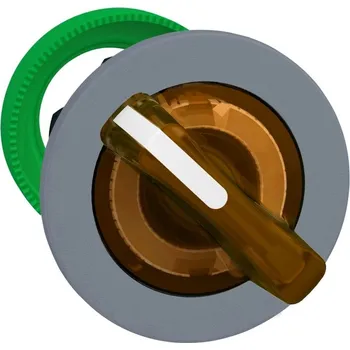 vypínač ZB5FK1253C0 Ovládací hlavice otočná prosvětlená, zapuštěné provedení, ORANŽ 2 pozice pevné, speciální popis ŠE, Schneider Electric