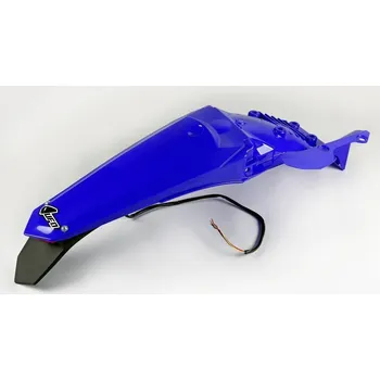 UFO zadní blatník YAMAHA WRF 250 15-18, WR 450F 16-18 se světlem, barva modrá