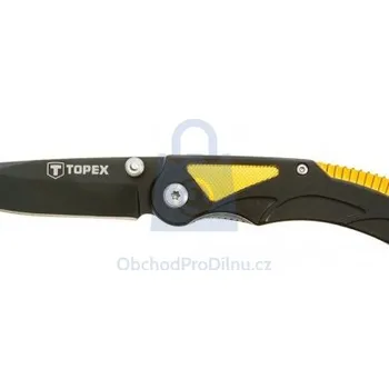 Pracovní nůž Nůž kapesní skládací, Topex s pouzdrem, balení 1 ks