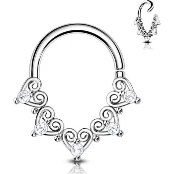 Piercing Helix / cartilage / tragus piercing 1,2 x 8 mm