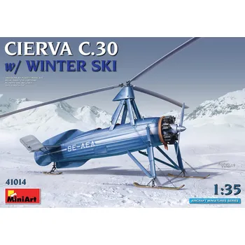 Plastikový model 1:35 Cierva C.30 with Winter Ski