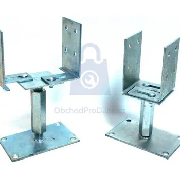Příslušenství pro plot Kotevní patka nastavitelná 80-160 x 140-190, balení 1 ks