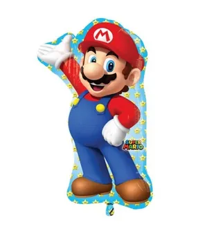 Balónek Amscan Fóliový balónek Super Mario
