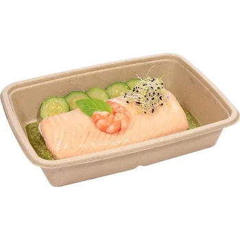 Jednorázové nádobí Bio miska z cukrové třtiny 950ml (cena za 75ks)