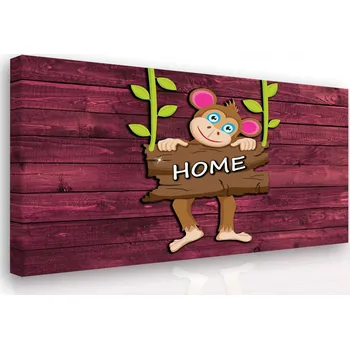 Malvis ® Opička Velikost: 90x60 cm