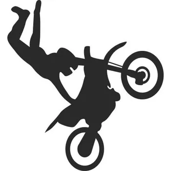 Samolepicí dekorace na vozidlo SI0110102E - motobiker - 160 x 146 mm doprava