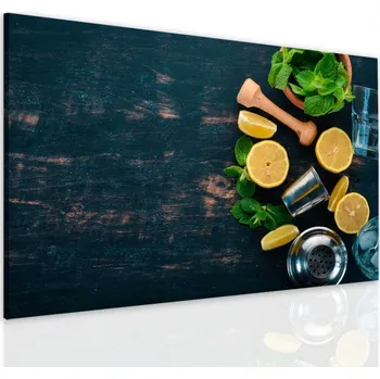 Obraz Malvis ® Obraz Letní drink mojito Velikost: 30x20 cm
