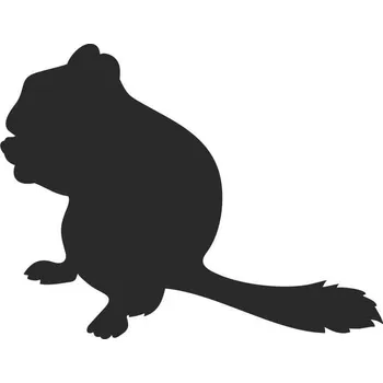 Samolepící dekorace SI0115004H - Veverka - 200 x 192 mm doleva