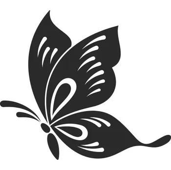 Samolepící dekorace SI0190016G - China Butterfly6 - 200 x 193 mm