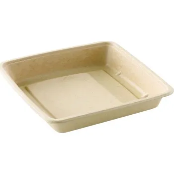 Jednorázové nádobí Bio miska z cukrové třtiny 1000ml (cena za 75ks)