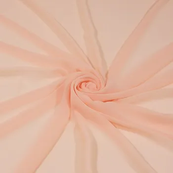 Šifon 305 světle meruňkový, š.145
