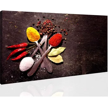 Obraz Malvis ® Obraz do kuchyně Barevnost koření Velikost: 60x40 cm