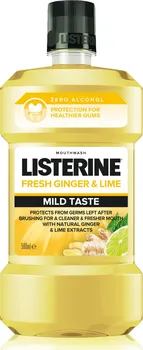 Ústní voda Listerine Fresh Ginger & Lime Mild Taste 500 ml