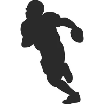 Samolepicí dekorace na vozidlo SI0110003D - rugby1 - 120 x 75 mm doleva