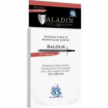 Příslušenství ke karetním hrám NSKN Legendary Games Obaly na karty Paladin - Baldur - 58 x 108 mm 55 ks