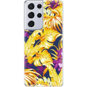 Pouzdro na mobilní telefon Odolné silikonové pouzdro iSaprio - Tropical Orange 04 - Samsung Galaxy S21 Ultra