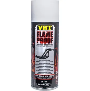 Autolak VHT Žáruvzdorná barva ve spreji - bílá (400 ml) - Flame Proof