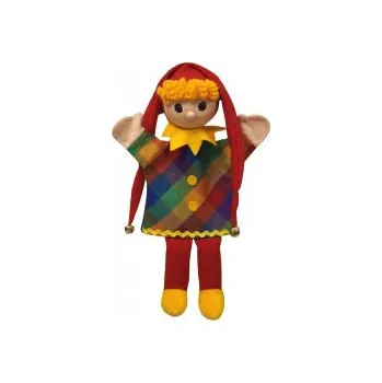 MÚ Brno Kašpárek Kamil s rolničkami 30cm, maňásek