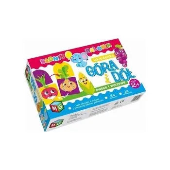 Desková hra Góra i dół Owoce i warzywa - Słonik Balonik