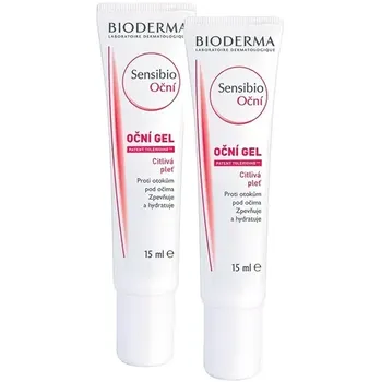Péče o oční okolí Bioderma Sensibio oční gel-krém 2 x 15 ml