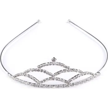 Ozdoba do vlasů Štrasková čelenka do vlasů č. 1 1 ks