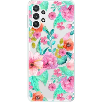 Pouzdro na mobilní telefon Odolné silikonové pouzdro iSaprio - Flower Pattern 01 - Samsung Galaxy A32 5G