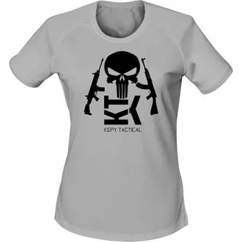 Dámské tričko Dámské funkční tričko KEPY TACTICAL - světle šedá