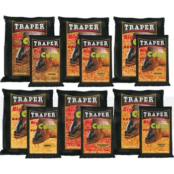 Návnadová surovina Traper Big Carp 2,5kg Příchutě: Halibut Získejte slevu -5% za registraci v e-shopu