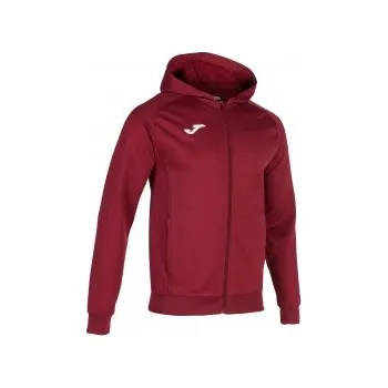 Pánská mikina Mikina Joma Menfis Barva: Tmavě červená, Velikost: 4XS