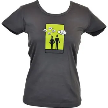 Dap Sport triko dámské Dvojice, šedá, L