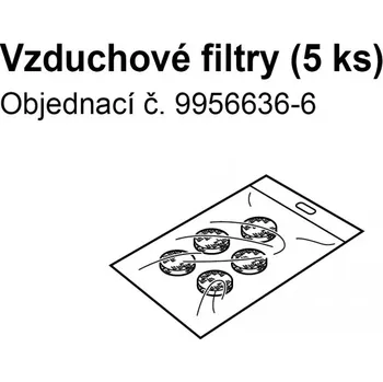 Vzduchový filtr Vzduchový filtr (sada) - C802, C801,C801-KD, C30