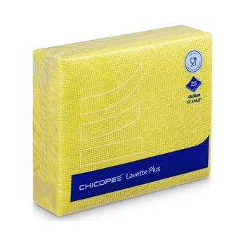 Utěrka CHICOPEE lavette plus utěrka žlutá 25 ks v balení CHIC/74538/PAK