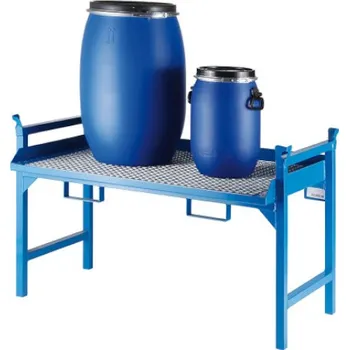 Dílenský regál SOMAX STOHOVACÍ STOJAN S ROŠTEM LAKOVANÝ