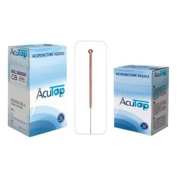 Jehla na akupunkturu AcuTop AcuTop akupunkturní jehly, typ ACC, 0,20 x 25 mm, 100 ks