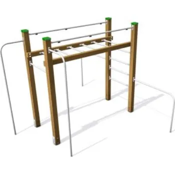 Dětské hřiště Monkey´s Home Workoutový prvek - venkovní fitness sestava B