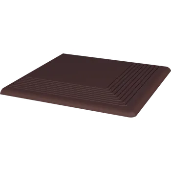 Dlažba Schodovka Rohová Paradyz Natural brown 30x30 cm mat SCNATURALBRRH