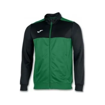 Pánská mikina Mikina Joma Winner zip Barva: Zeleno černá, Velikost: 2XS