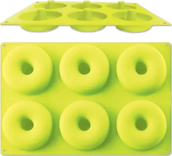 Alvarak Silikonová pečící forma na donuty 29 x 17,5 cm