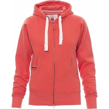 Dámská mikina PAYPER DALLAS+LADY mikina kapuce Dlouhý zip - zelená XL