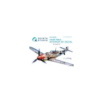 Plastikový model 1/48 Bf 109G-6 3D-Print&colour Interior (EDU)