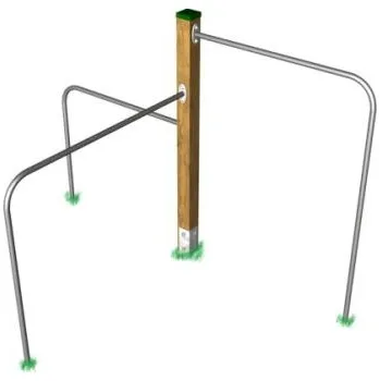 Dětské hřiště Playground System Workoutový prvek - venkovní fitness Hrazda 03