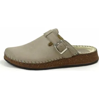 Dámská zdravotní obuv Sante zdravotní obuv Dámské kožené zdravotní vycházkové světle béžové nazouváky Santé CB/0023010 TAUPE Tabulka dámských velikostí: 38